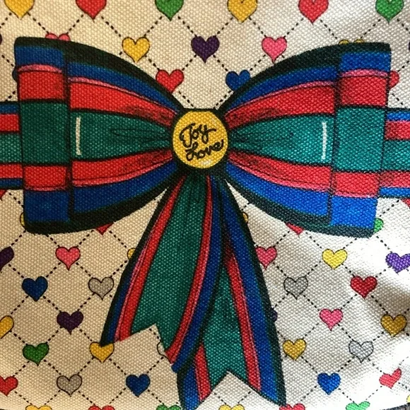 Brighton Love & Joy canvas crossbody bag - Picture 5 of 6